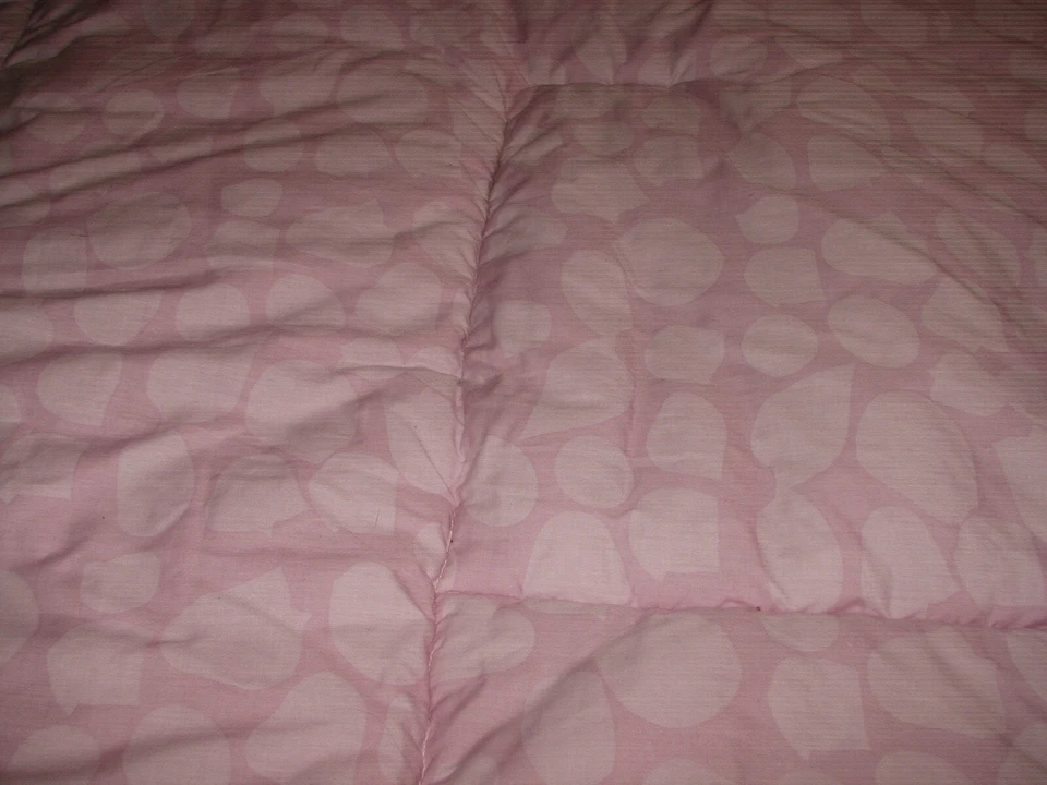 48x36 Purple Jungle Cocalo Crib Quilt Elephant Monkey Giraffe Zebra Blanket - Image 4 of 4