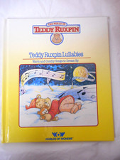 Teddy Ruxpin Lullabies WOW The World of Teddy Ruxpin HC Book ONLY Vintage 1985