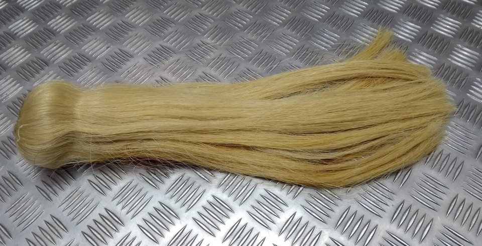 Treccia Di Crine Di Cavallo, Disossamento In Poliestere, Osso In Acciaio A Spirale - Foto 13