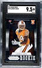 2012 PANINI PRIZM LAVONTE DAVID, #278, ROOKIE, VARIATION RETRO,  MINT PLUS 9.5
