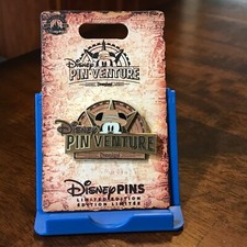2024~Disneyland Park Pin Venture Disney Mickey Mouse Logo Pin LE 1500~NEW