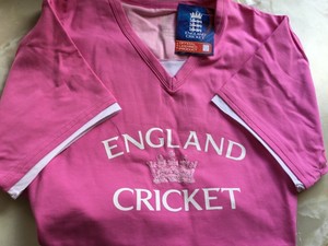 england cricket shirt pink