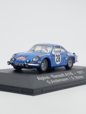 ixo 1:43 Alpline Renault A110 WRC 1971 Rallye Monte Carlo Diecast Car Model