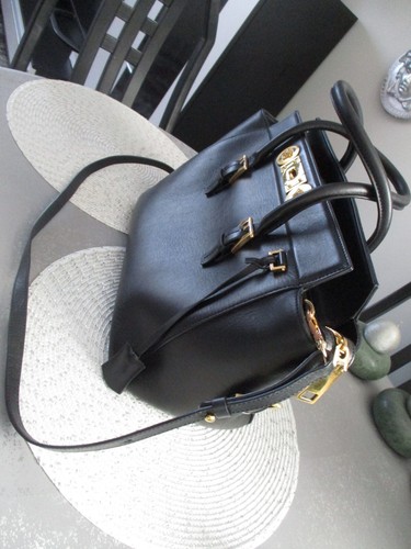 Gianni Versace Large Medusa Tote Leather Bag - Black - Picture 5 of 19