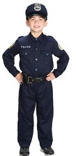 Boys Police Officer Halloween Costume