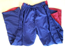 VTG 90's Columbia Ski Snow Pants Reversible Womens S 28x30 Blue Pink Full Zip