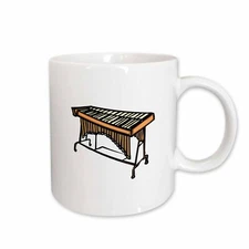 3dRose vibraphone simple instrument design Mug