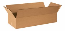 75 - 24 x 10 x 6 Corrugated Shipping Boxes Storage Cartons Moving Packing Box