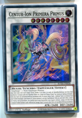 Yu-Gi-Oh! Centurion Primera Primus Super Rare ROTA-DE038