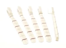 5-PACK White Vintage Designer Toothbrush FUN NEW By Alan Stuart New York