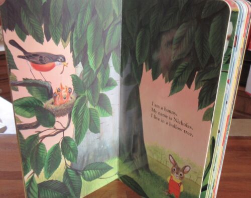 I AM A Bunny ~ Ole Risom con obras de arte de Richard Scarry. BOARDbook SIN leer en MELB - Imagen 3 de 12