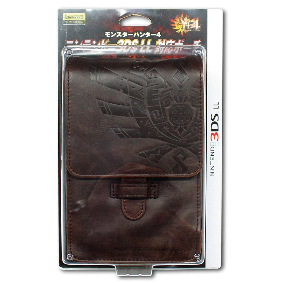 Capcom Monster Hunter 4 Emblem pouch for Nintendo 3DS XL license product Japan - Image 2 of 4