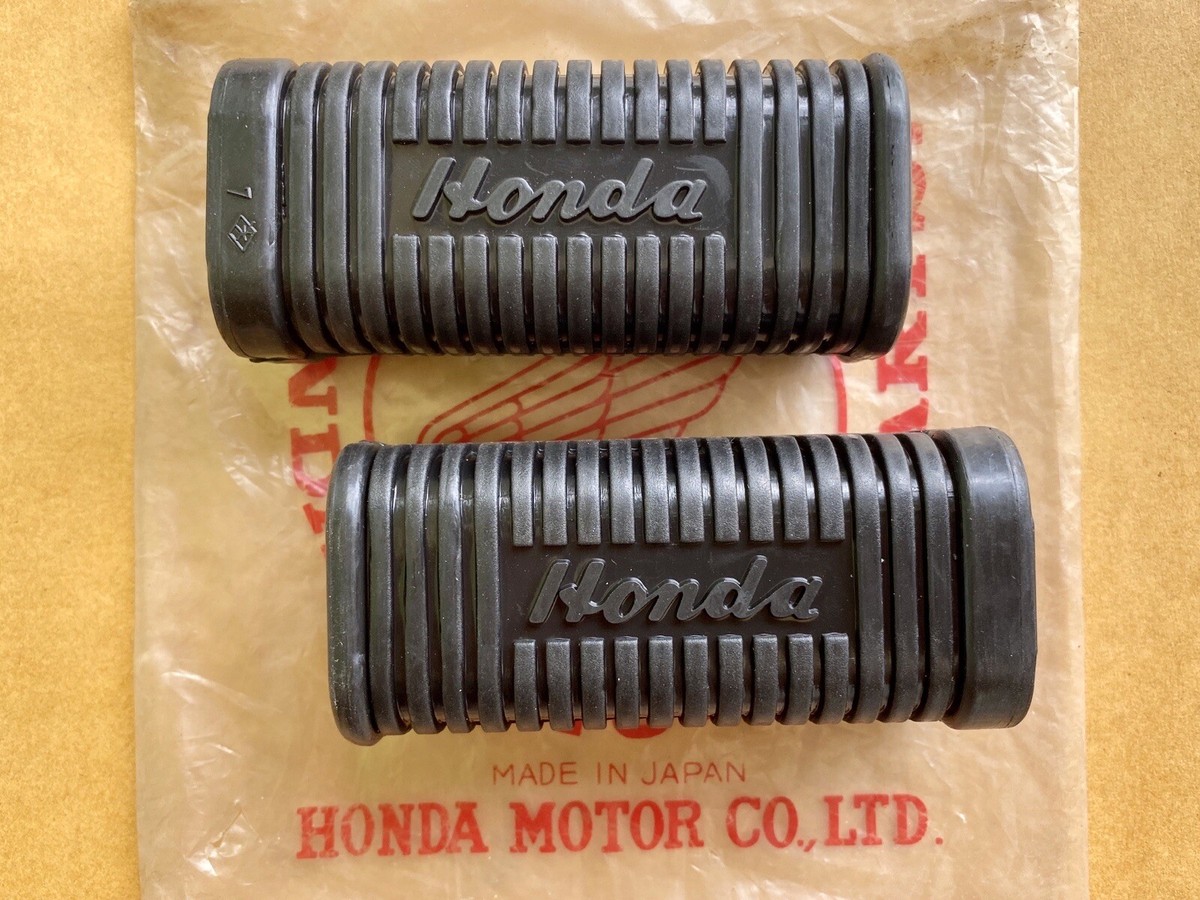 K HONDA CZ100 RUBBER FRONT FOOT PEG A PAIR PN 50718-257-000 | eBay