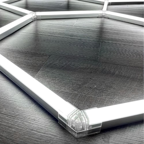 Hexagon LED Lampe Röhren Werkstatt Garage Wand Decken Leuchte Beleuchtung 168-55 - Bild 19 von 46