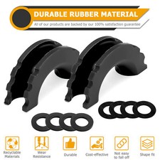 D-ring Shackle Isolators With Washers Black For 34 Shackles Bumper Protect D-ring Shackle Isolators With Washers Black For 34 Shackles Bumper Protect