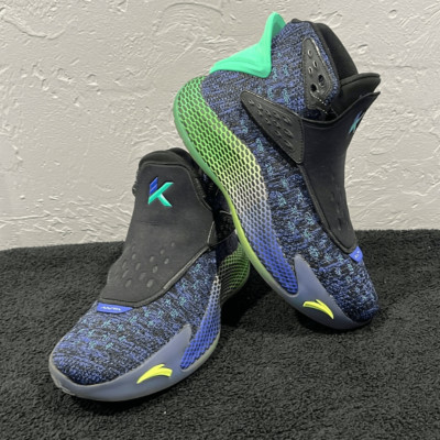 ANTA KT5 KTV DICE Limited Green Klay Thompson Basketball Shoes Sneakers RARE!