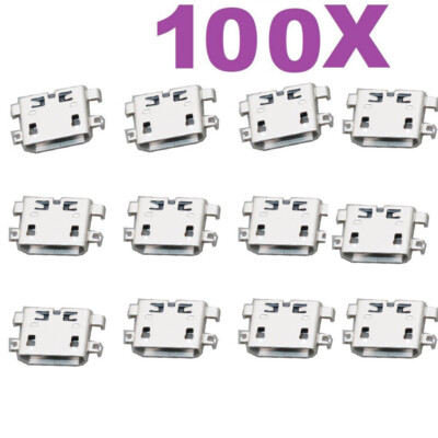 Lot 100 Micro USB Charger Port For Maxwest Orbit X50 Dock Connector 