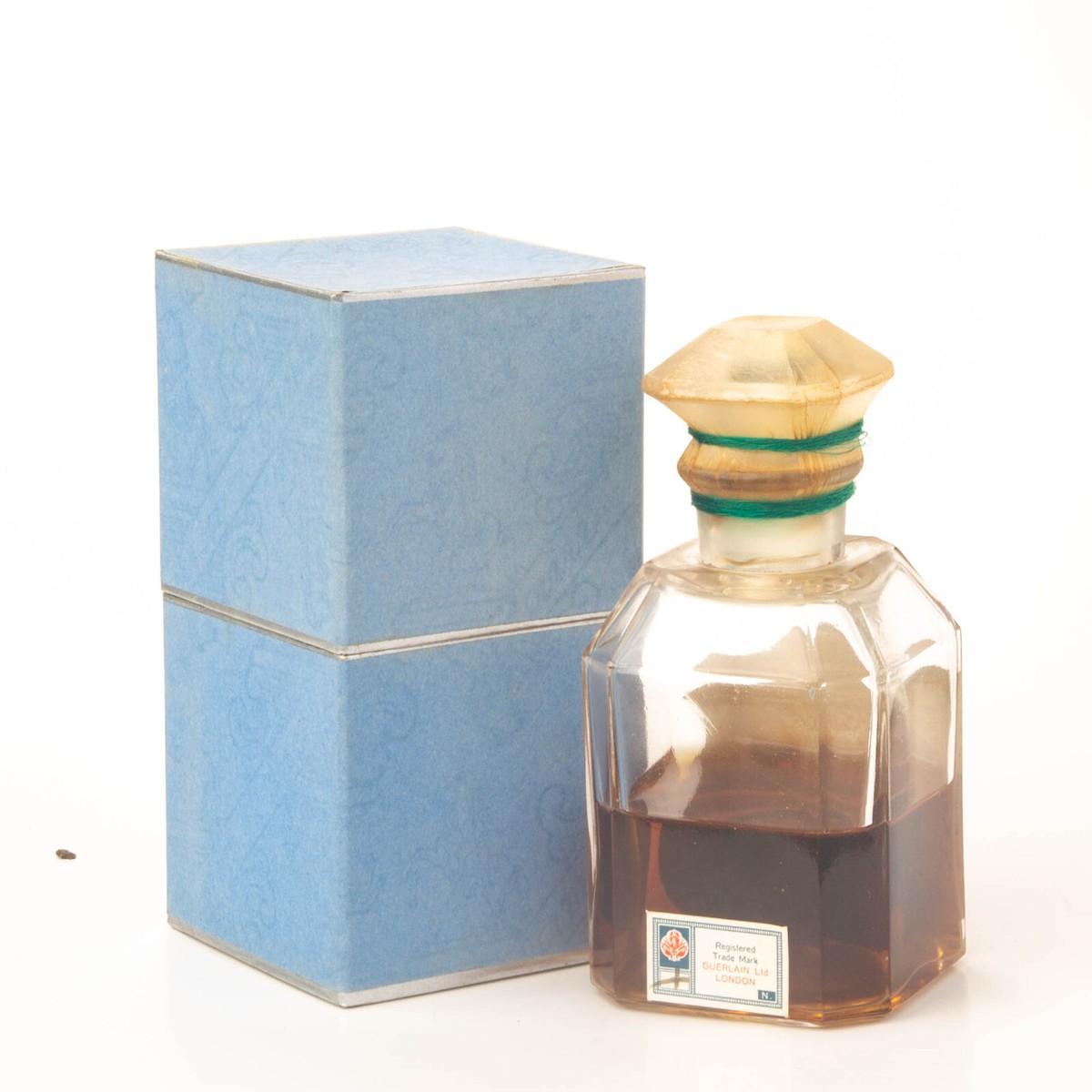 Guerlain Jicky 香水 オリジナルボックス付き Vintage Guerlain Jicky Parfum 0.5oz 15ml SIGNED Bottle with