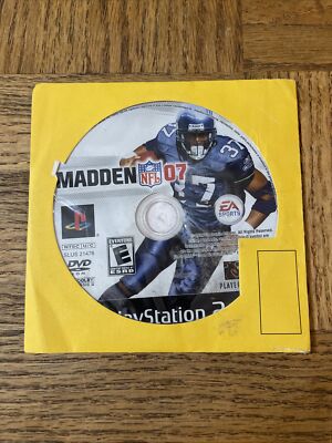 Madden 07 Playstation 2 Game