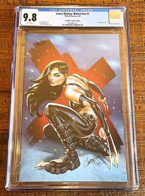 #ad LAURA KINNEY WOLVERINE #1 CGC 9.8 J SCOTT CAMPBELL 1:100 RI VIRGIN VARIANT X MEN $219.99