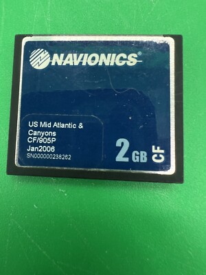 NAVIONICS  CF/905P US MID ATLANTIC & CANYONS