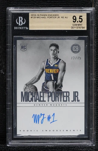 2018-19 Panini Encased - Michael Porter Jr. #128