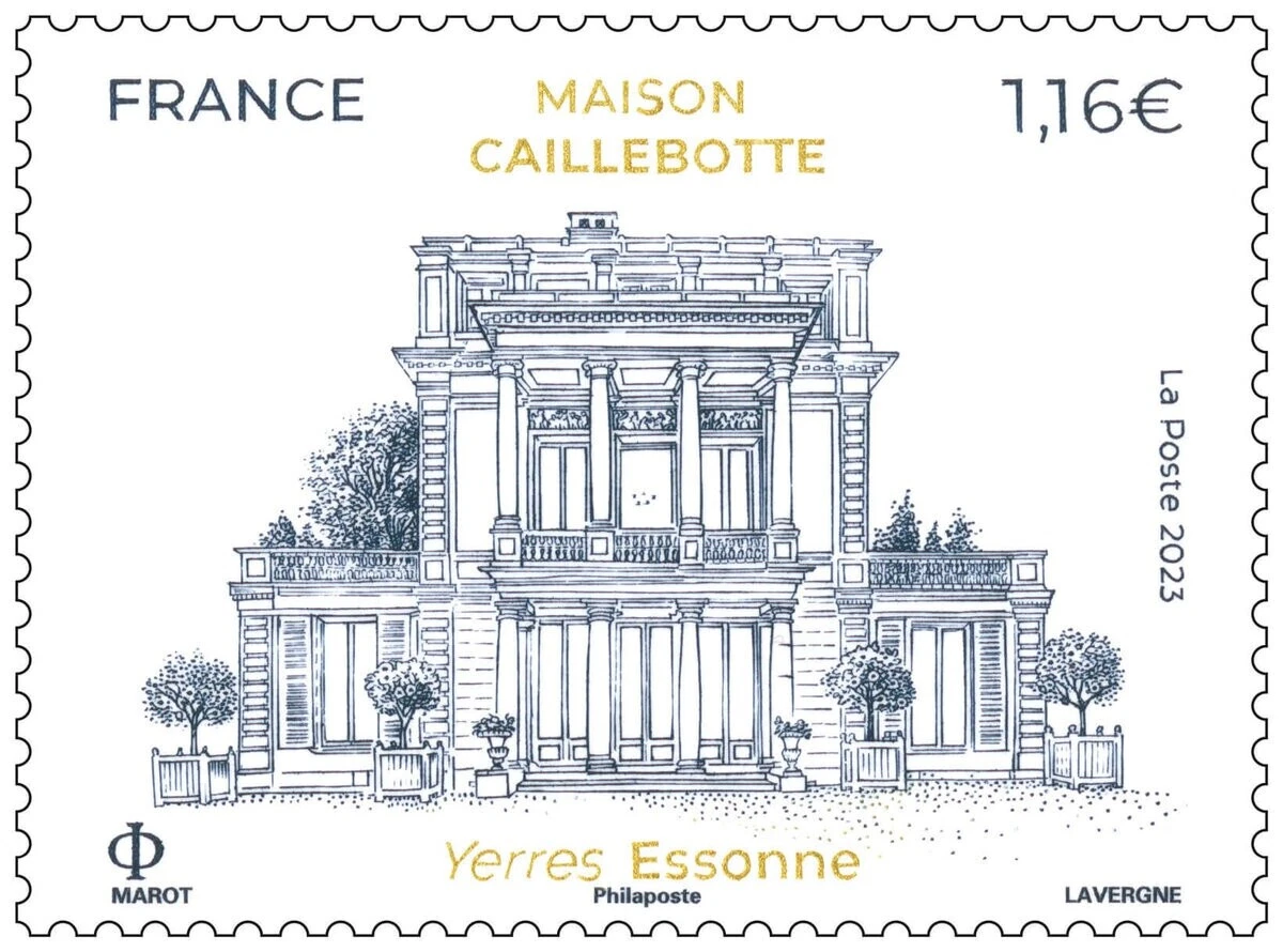 French Architecture Individual Stamps