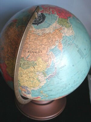 Vintage World Globe 12