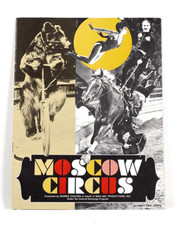 MOSCOW CIRCUS 1967-68 With USA Itinerary - 16 Pages Great Condition