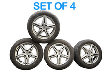11-18 Porsche Cayenne 958 Wheel Tire Rim Set Of 4 Pc 8.5 X 19 H2 7p5601025 Oem