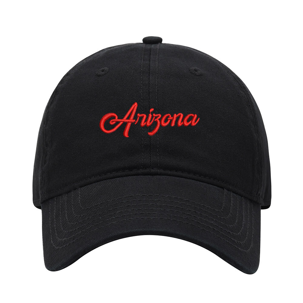 Baseball Cap Men AZ Arizona Embroidered Washed Cotton Dad Hat Baseball Caps