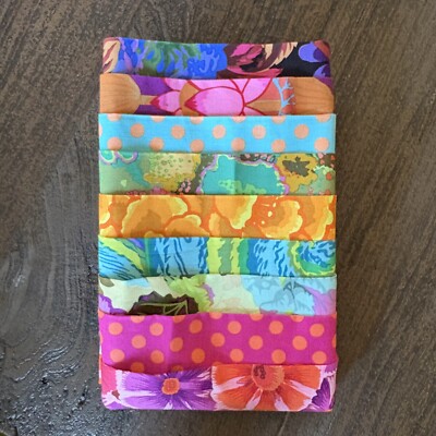 Last One, A Charm of Hope Quilt Kit, Curated Kaffe Fassett Fabrics-Garden Colors