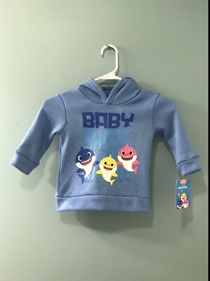 NWT   NICKELODEON  Size: 24 Months  PINKFONG Baby Shark Pull-Over Sweatshirt