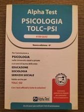 Alpha Test psicologia 4100 quiz tolc-psi Sesta edizione