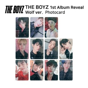 boyz reveal wolf version photocard 1st official album