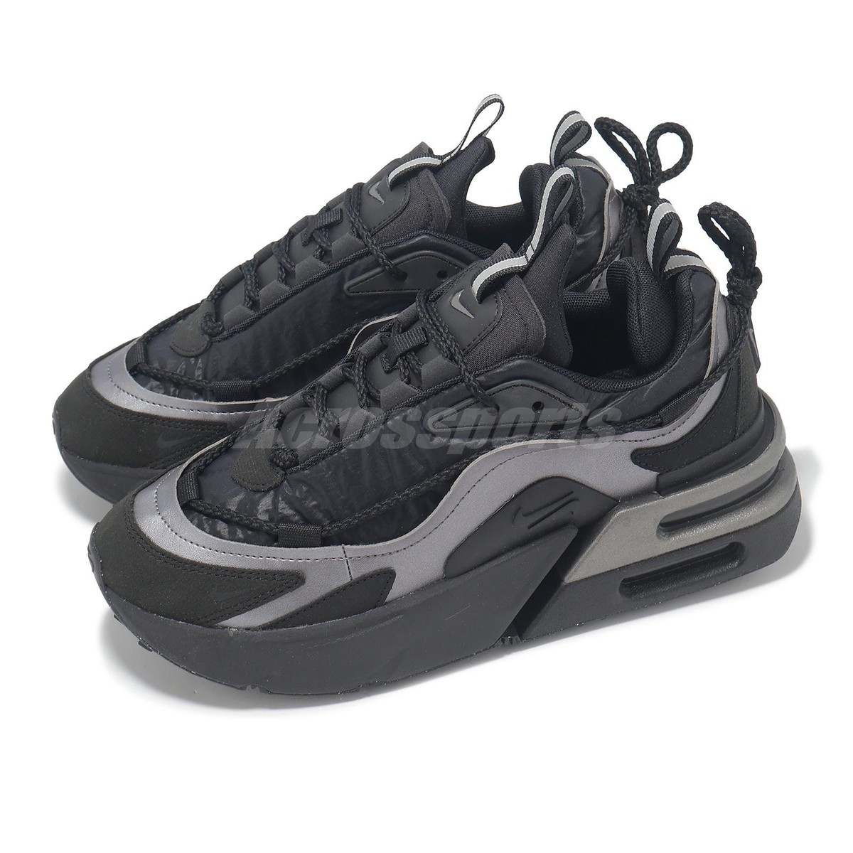 Nike Wmns Air Max Furyosa Black Metallic Dark Grey Women Casual
