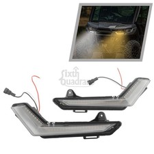 For Can-am Defender Commander 2020-25 Front Led Accent Light Turn Signal Lights