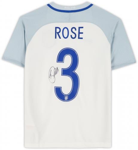 Danny Rose England Nationalmannschaft signiertes Heimtrikot 2016-2017 - ICONS - Bild 3 von 5