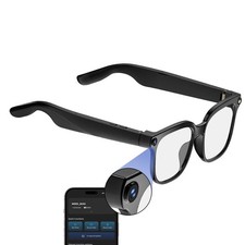 Smart Glasses with Camera,4K with Audio Bluetooth Camera Glasses for Men Wome...