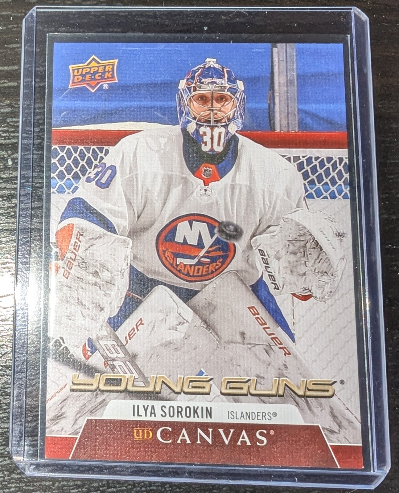 2020-21 Upper Deck - Ud Canvas Young Guns Ilya Sorokin #C212 (RC)