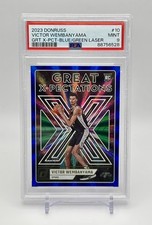 2023-24 Donruss Victor Wembanyama Great X-Pectations Holo Blue /35 PSA 9 RC
