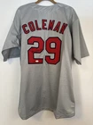 Vince Coleman Signed St Louis Baseball Jersey JSA Certified