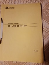 BA320, WERSI, Technische Unterlage CD-Line 60...