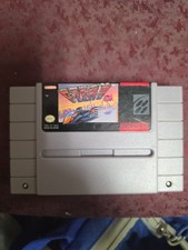 F-Zero SNES Super Nintendo Authentic Tested Working OEM Super Clean Label