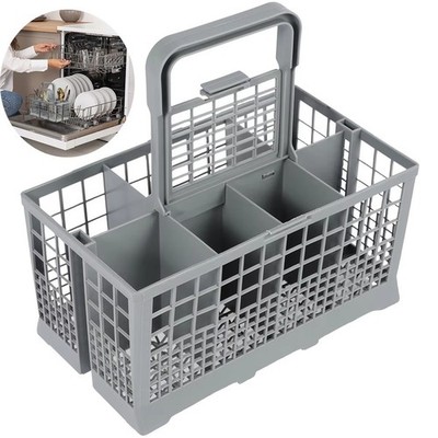 Universal Dishwasher Cutlery Basket Foldable Knife Fork Holder