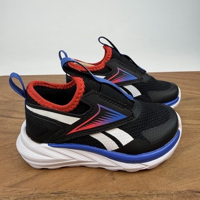 New Little Kids Reebok Lite Spinner Black Comfort Casual Sneakers Size 6 C NIB