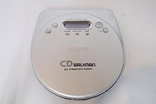 SONY WALKMAN D E880 Portable CD Player Silver Mid Size Genuine Authentic