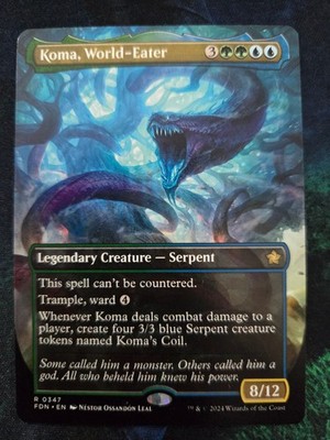 Koma, World-Eater (Borderless) Foundations Regular