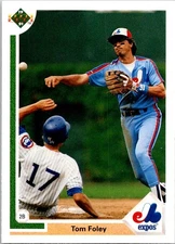 1991 Upper Deck #381 Tom Foley