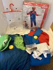 Super Mario  Luigi Halloween Costumes Partial Incomplete Sets Nintendo